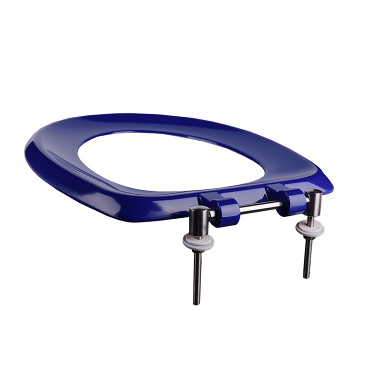 navy blue toilet seat