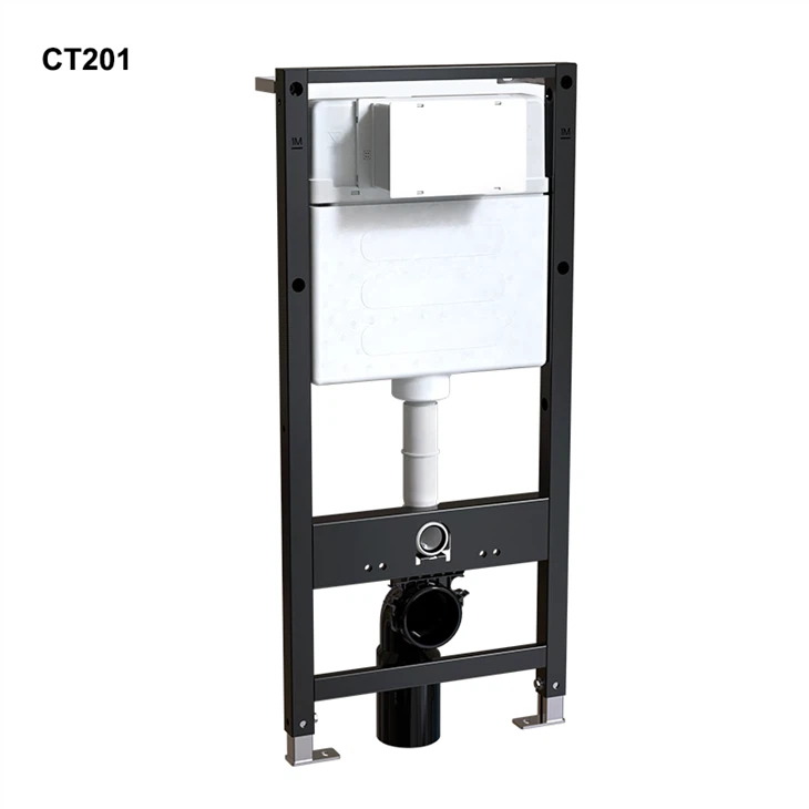 Struttura e cassetta della toilette